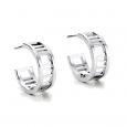 Tiffany Atlas Open Hoop Earrings